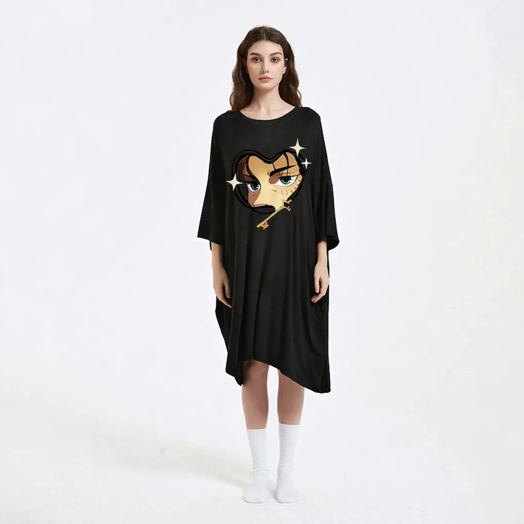 Eren Yeager Attack on Titan Sleep Oversized Tee - Image 6