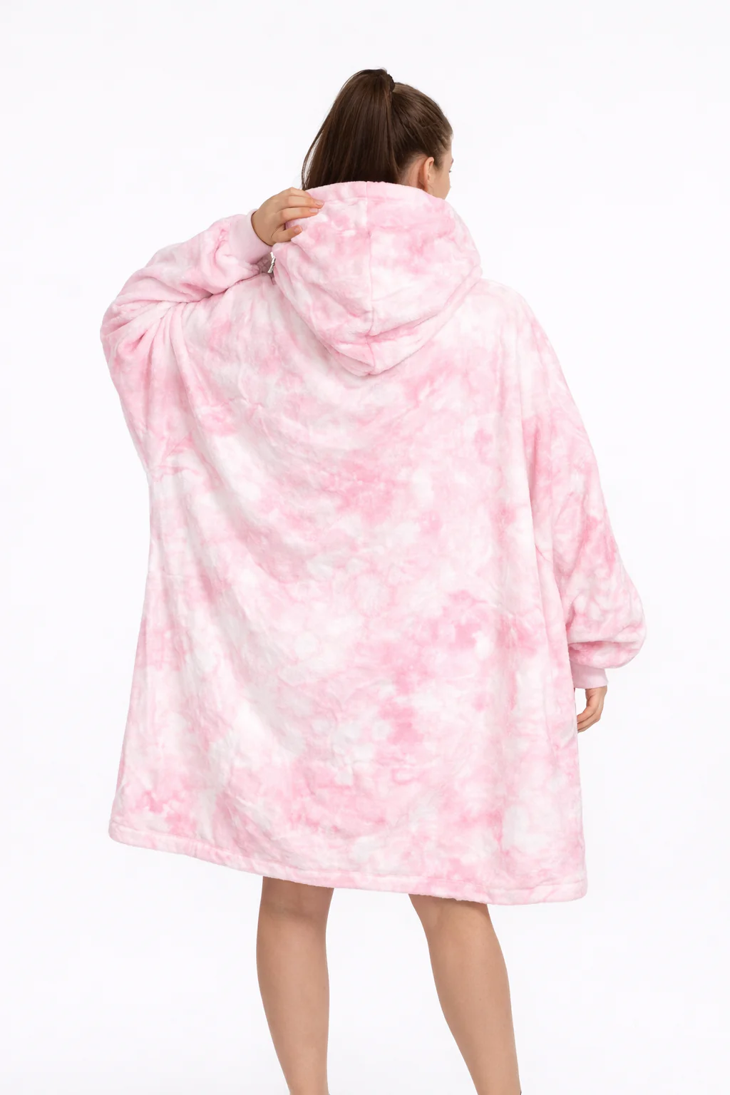 Nezuko Kamado Demon Slayer Wearable Blanket Hoodie for Kids & Adults | OLM Toys - Image 3