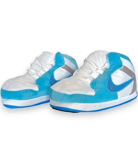 Sneaker Slippers Off-White OG blue Jordan 1 unisex for adults&kids - Image 3